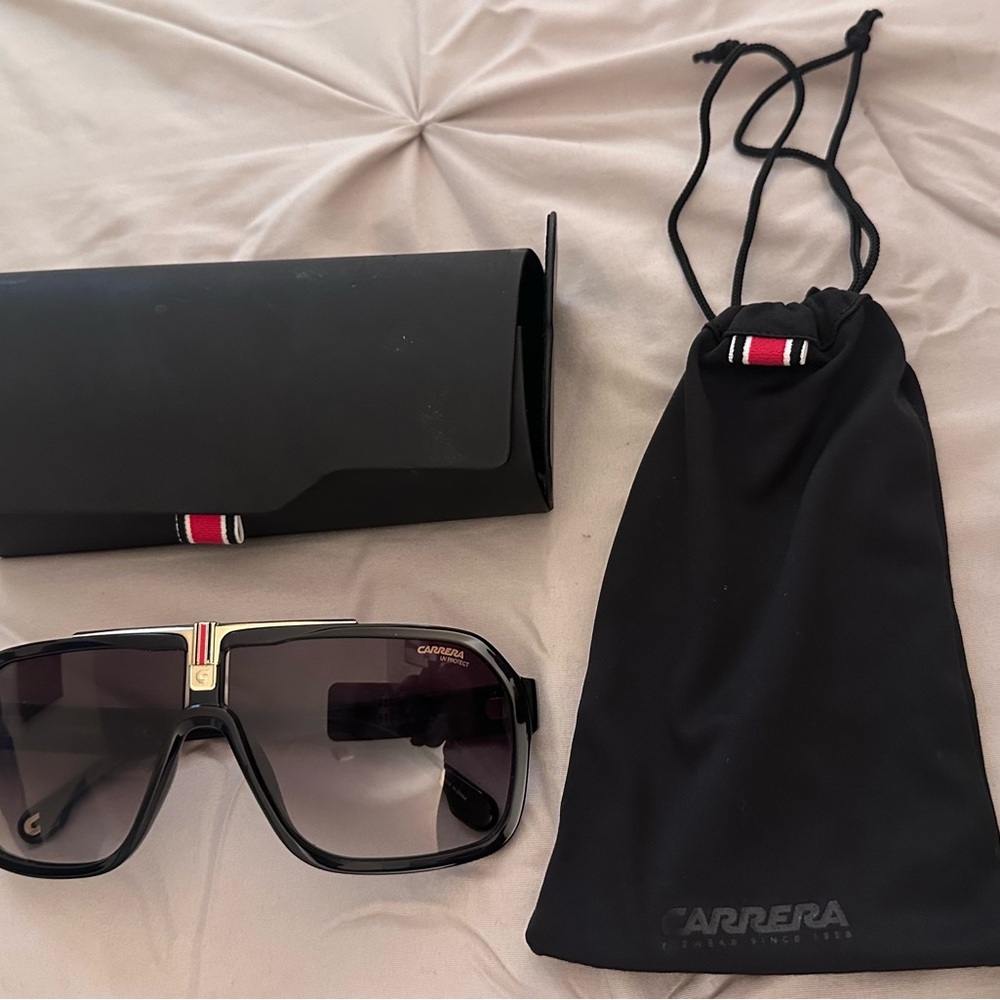 Carrera Black Sunglasses 100% Authentic